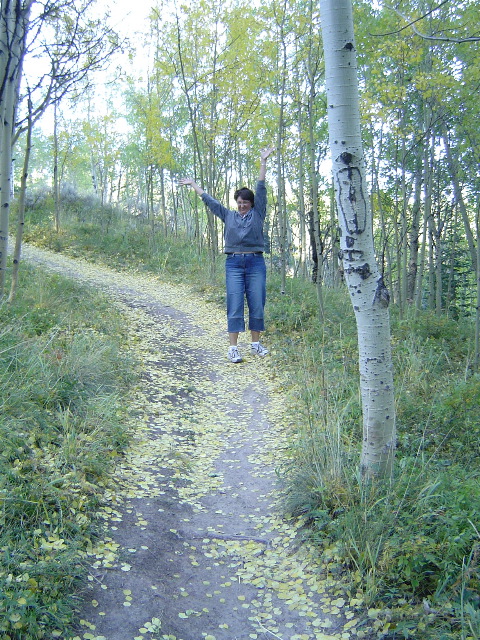 Throwing Leaves