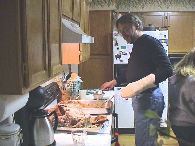 Dave Making Gravy