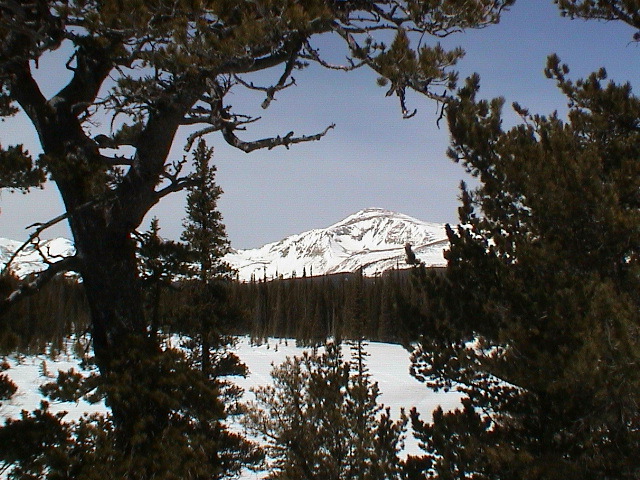 Mt Audobon, Framed